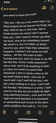 loveletter on crush 