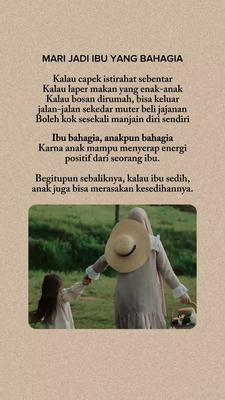 Jadi Ibu Bahagia