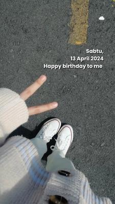 happy birthday to me