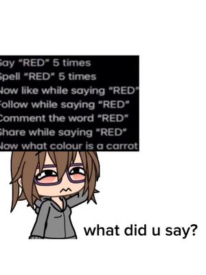 what did u say?