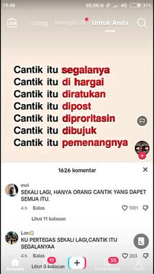 cantik itu segalanya