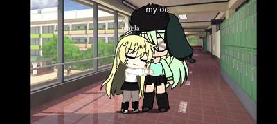 BTW WERE HUGGING