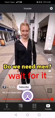 we need men