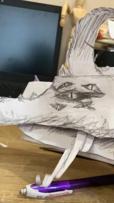 Dragon puppet :]