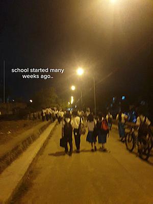 school started many 