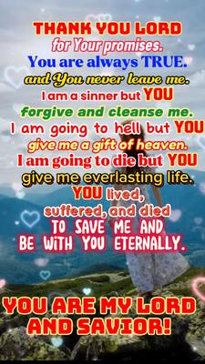 Thank you Lord