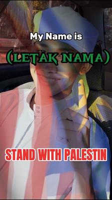 Stand with palestine