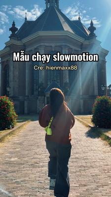 Mẫu chạy slowmo