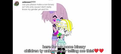 for none binary kids