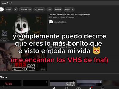 VHS de fnaf <3