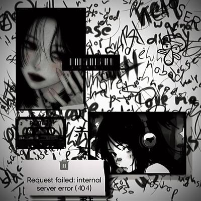 dark aesthetic frame