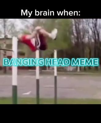 Banging head meme