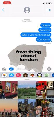 fave thing london