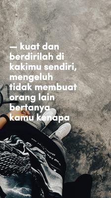 kuat dan berdirilah 