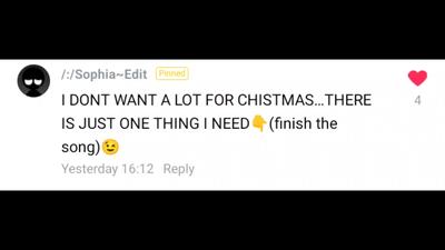 My comments •_•