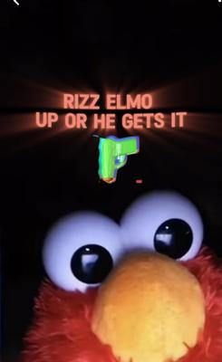 RIZZ up elmo