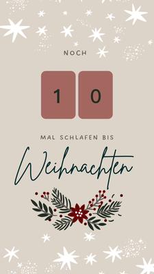 Noch X mal schlafen