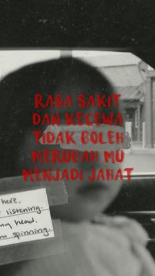 Rasa sakit & kecewa