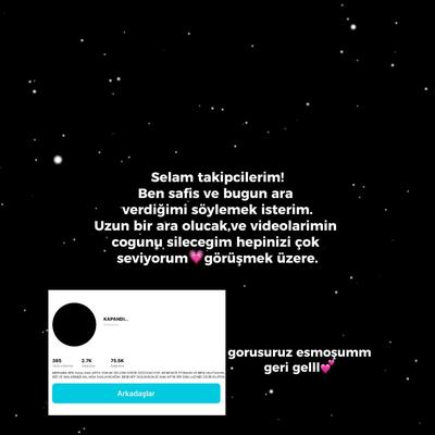 kucuk bir ara💗
