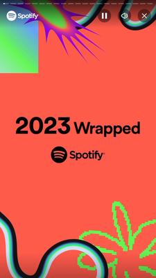 My Spotify wrapped ✨