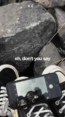 don't you say