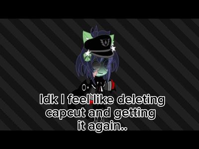 Idk should I;<