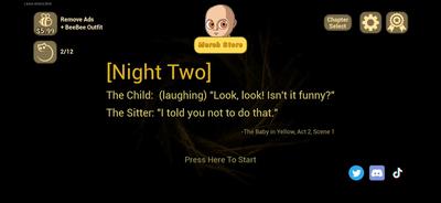 playing baby in 