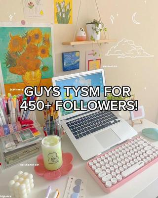 TYSM FOR NEARLY 500!