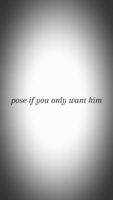 pose for him😍