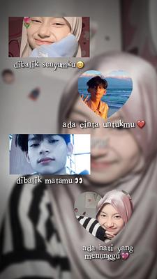 di balik senyumku
