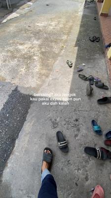 itu pun aku dh kalah