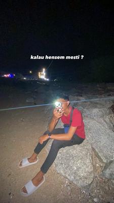 kalau hensem mesti ?