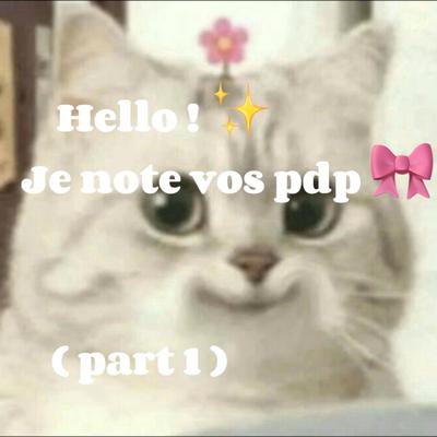 Je note vos pdp ✨
