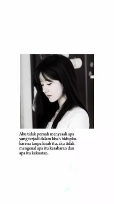 Aku Tidak Menyesal