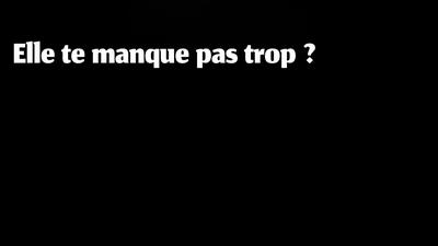 Elle me manque 