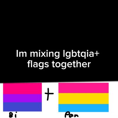 mixing lgbtqia flags
