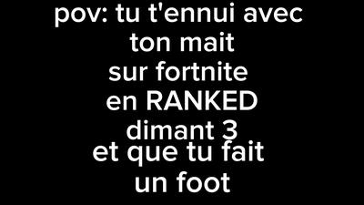 pov:tu t'ennui sur