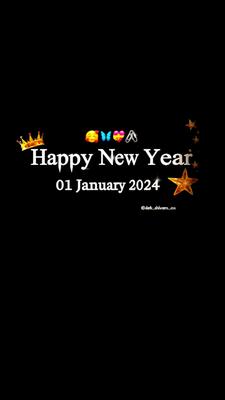 Happy New Year 2024
