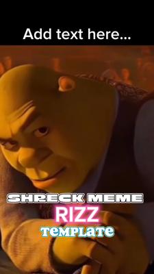 shreck rizz meme