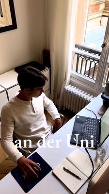 an der Uni...