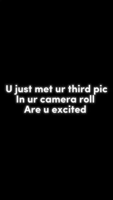 U just met ur 3d pic