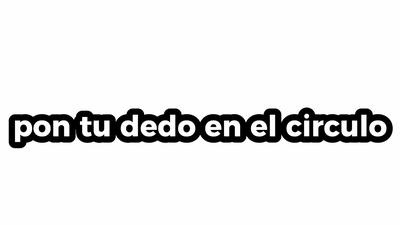 pon tu dedo