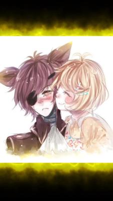 Foxy y chica 