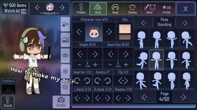 How to make my oc!