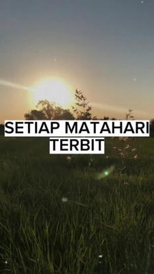 SETIAP MATAHARI TERB