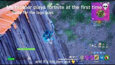 My brother plays fn👆