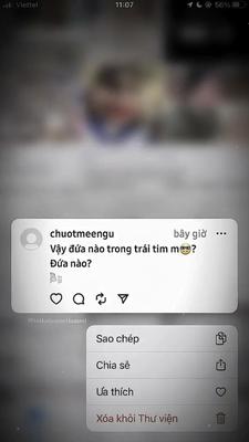 V đứa nào trg tim m