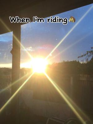 When I’m riding