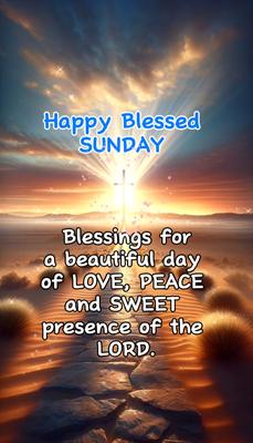 Happy Blessed Sunday