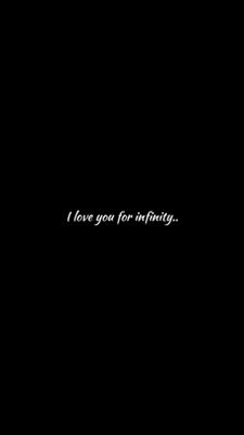  I love you for 